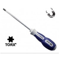 CACCIAVITE TORX SENZA FORO CALAMITATO IN ACCIAO FORGIATO T6 DIAM. 3 mm