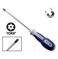 CACCIAVITe TORX CON FORO CALAMITATo IN ACCIAO FORGIATO T25 DIAM. 5 mm