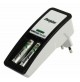 CARICA BATTERIE MINI RECHARGE ENERGIZER +2 BATTERIE MINI STILO AAA Ni-MH 700 mAh