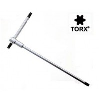 CHIAVE TORX A T CON ASTA SCORREVOLE - AGGANCIO MULTIPLO - T10 - 155 X 65 mm