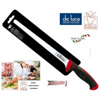 COLTELLO PROSCIUTTO LAMA ACCIAIO INOX CM 28 LINEA HO.RE.CA+ SPESS. 2,5mm DE LUCA