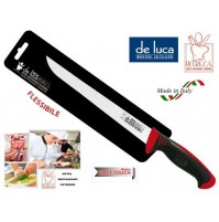 COLTELLO SFILETTARE LAMA ACCIAIO INOX CM 22 LINEA HO.RE.CA+ SPESS. 3 mm DE LUCA