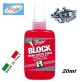 FRENA BLOCCA FILETTI VITI BULLONI A PRESA FORTE X ACCOPPIAMENTI DEFINITIVI 20ml