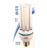 LAMPADINA 84 LED SMD A RISPARMIO ENERGETICO 23 WATT E27 LUCE FREDDA 6000K 