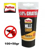 PATTEX MILLE CHIODI COLLA MASTICE SUPER EFFICACE EFFETTO VENTOSA LA MIGLIORE-- 