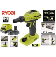 POMPA A BATTERIA RICARICABILE 18V - 2.0Ah ONE+ GONFIA E SGONFIA 210 l/min RYOBI