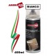 RESINA IMPREGNANTE SPRAY PROTETTIVO PER LEGNO COLORE BIANCO 400ml 