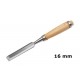 SCALPELLO PER LEGNO LAMA IN ACCIAIO 16 mm LUNGHEZZA 245 mm 