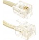 SDOPPIATORE TELEFONICO 5 PRESE PLUG RJ11 MULTIPRESA TELEFONO CON CAVO 20 cm