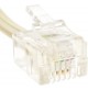 SDOPPIATORE TELEFONICO 5 PRESE PLUG RJ11 MULTIPRESA TELEFONO CON CAVO 20 cm