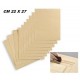 SET 10 FOGLI DI CARTA VETRATA ABRASIVA X LEGNO 220 X 270 mm GRANA 120