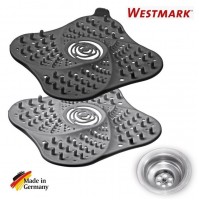 SET 2 FILTRI IN SILICONE PTE UNIVERSALI PER SCARICO DI LAVANDINO CUCINA E BAGNO