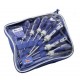 SET CACCIAVITI TORX CON FORO CALAMITATI IN ACCIAO FORGIATO 7 PEZZI T6 --T30 -