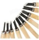 SET SCALPELLI SGORBIE MINI PER LEGNO 10 PEZZI 