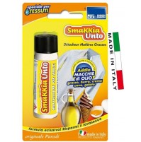 SMACCHIATORE PULITORE PULISCI TESSUTI PER MACCHIE DI OLIO GRASSO E UNTO IN STICK