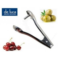 SNOCCIOLATORE OLIVE IN ACCIAIO INOX 17cm