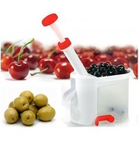 SNOCCIOLATORE SNOCCIOLA OLIVE CILIEGE AMARENE MANUALE CON VASCHETTA DI RACCOLTA