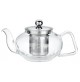 TEIERA IN VETRO BOROSILICATO CON INFUSORE IN ACCIAIO INOX 800ml 