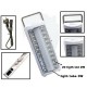 TORCIA LAMPADA PORTATILE RICARICABILE ED EMERGENZA 20 LED SMD 2W+ LED A TUBO 3W